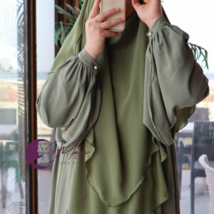 Jilbab-Zahra-Vert-militaire-mayar-hijab-store