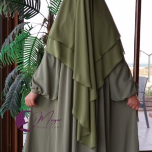 Jilbab-Zahra-Vert-militaire-mayar-hijab-store